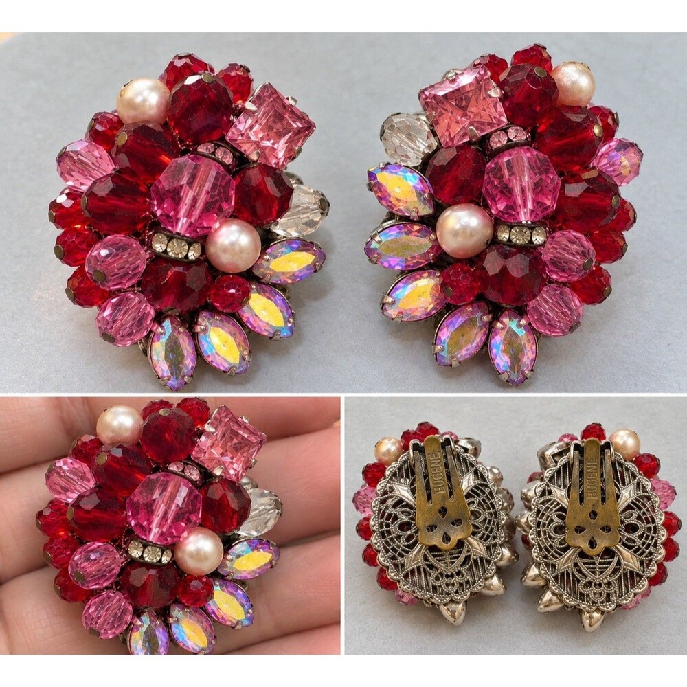 Eugene Schultz Clip On Earrings